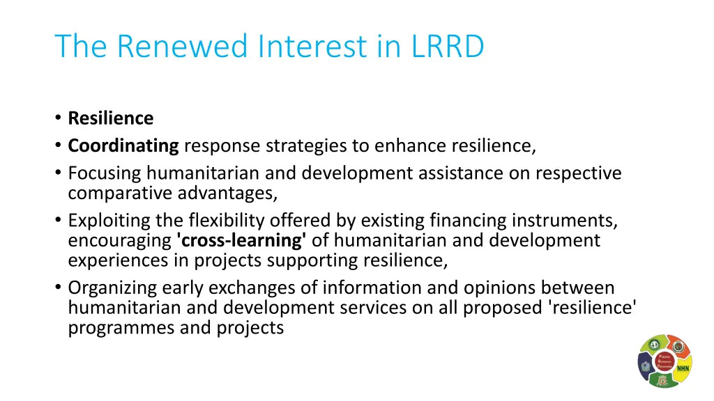 the renewed interest in lrrd