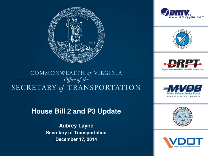 house bill 2 and p3 update