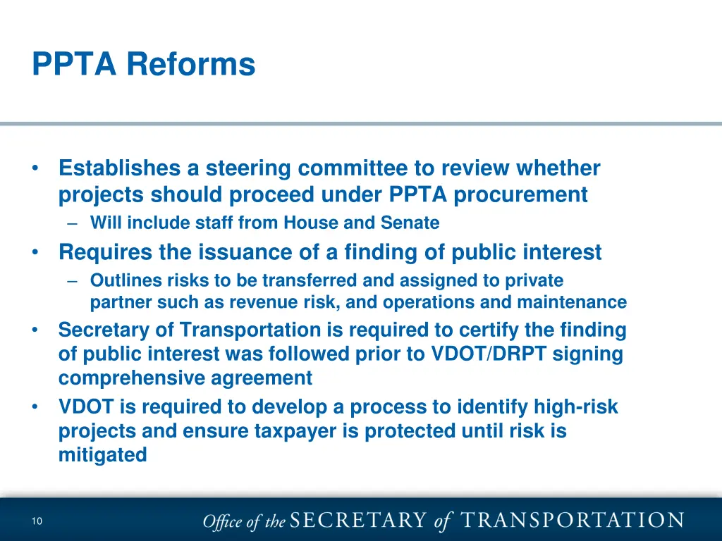 ppta reforms
