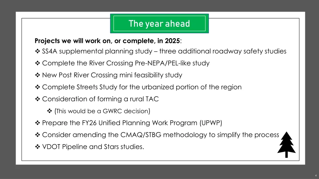 the year ahead