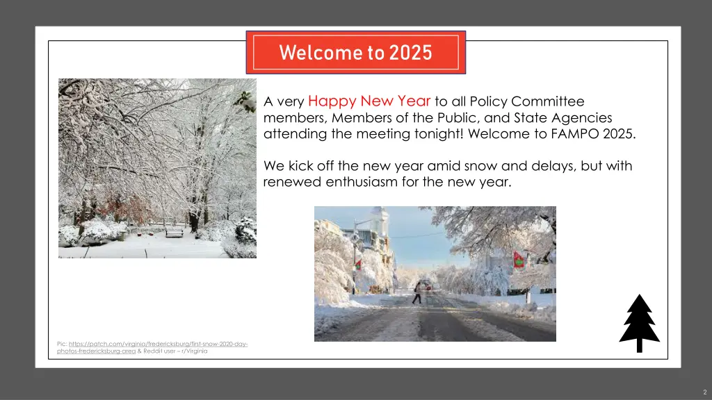 welcome to 2025
