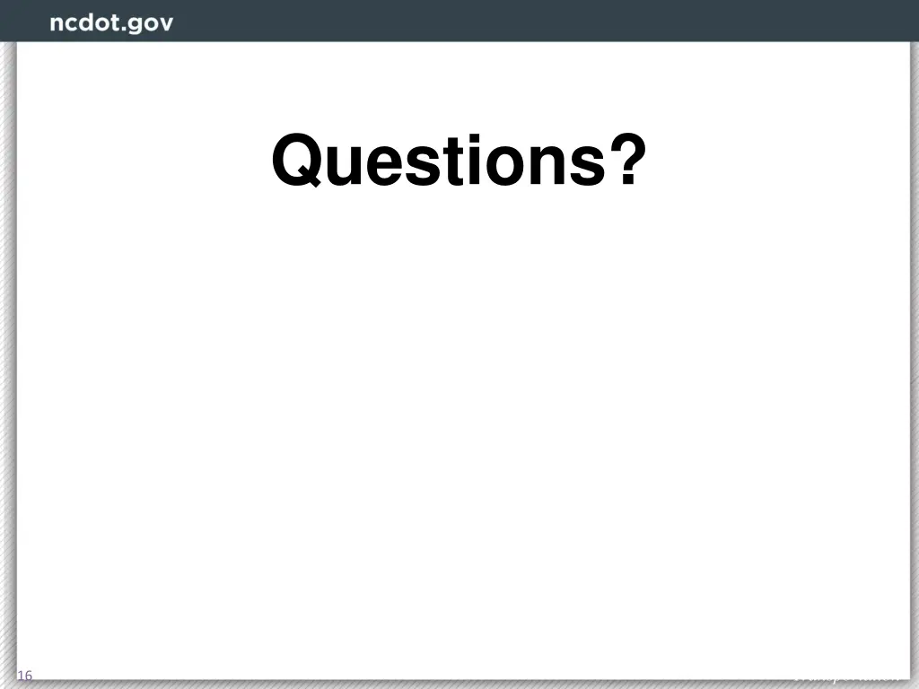 questions