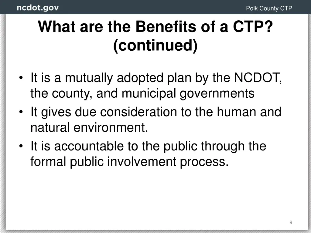 polk county ctp 5