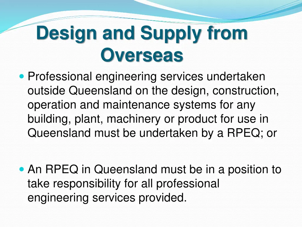 design and supply from overseas professional