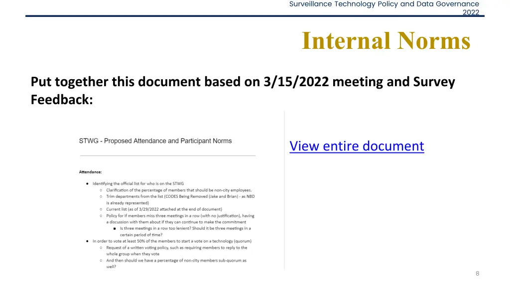 surveillance technology policy and data governance 5