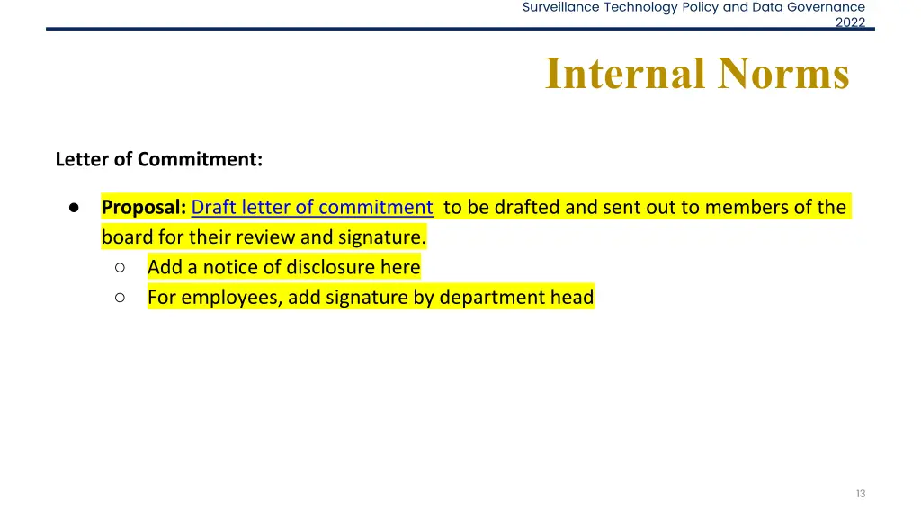 surveillance technology policy and data governance 9