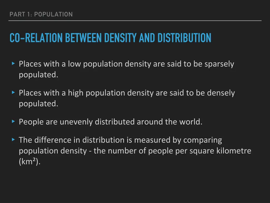part 1 population 3