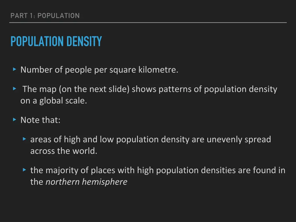 part 1 population