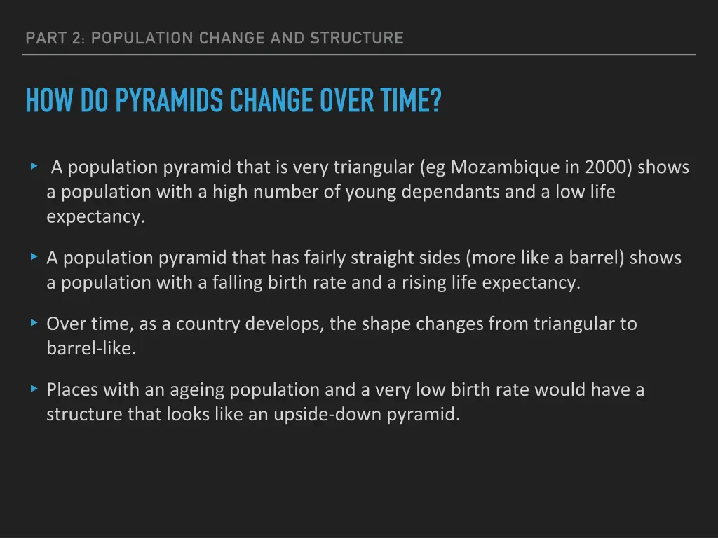 part 2 population change and structure 11