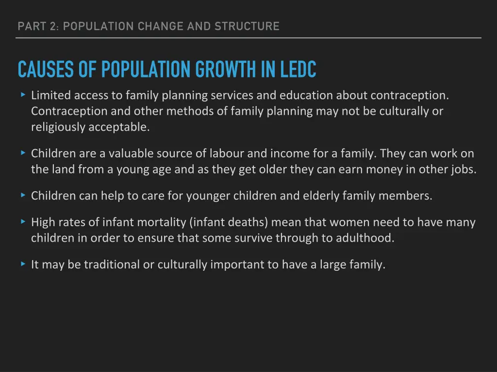 part 2 population change and structure 13