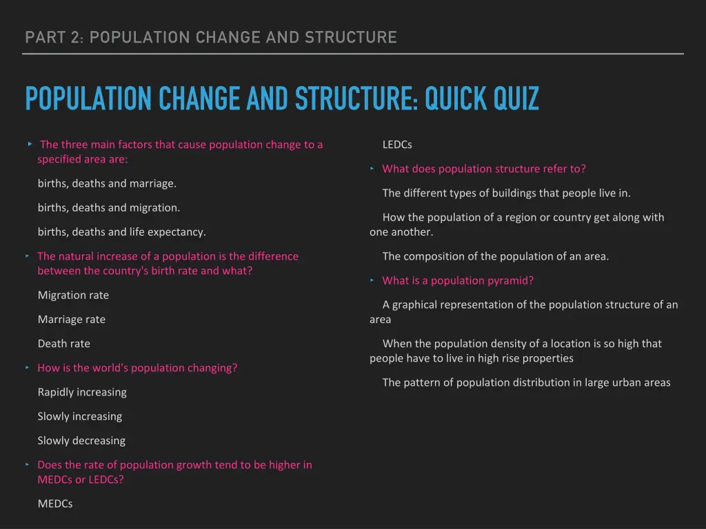 part 2 population change and structure 22