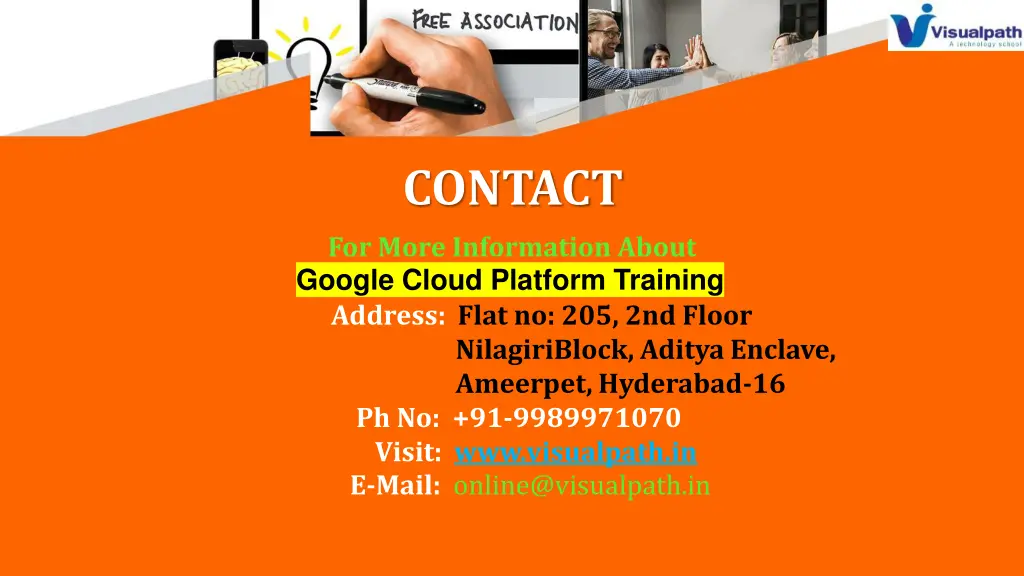 contact for more information about google cloud