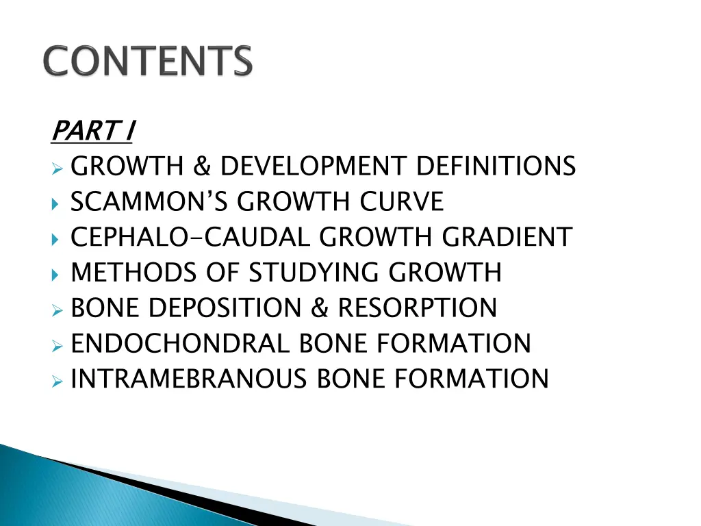 part i growth development definitions scammon