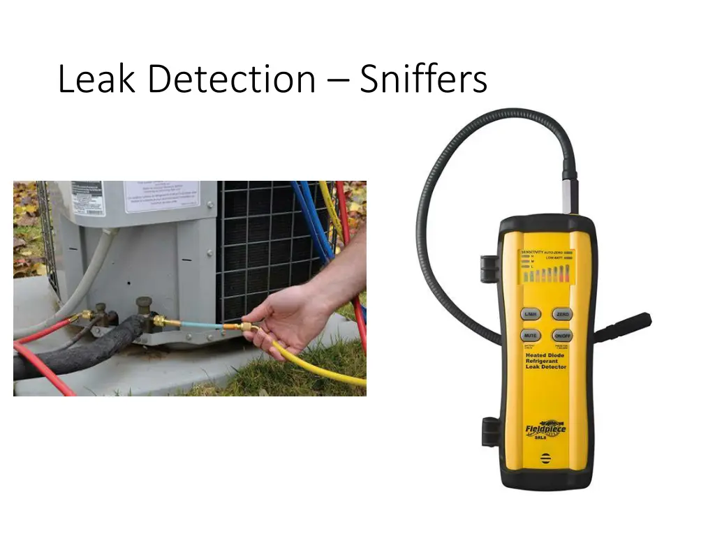 leak detection sniffers