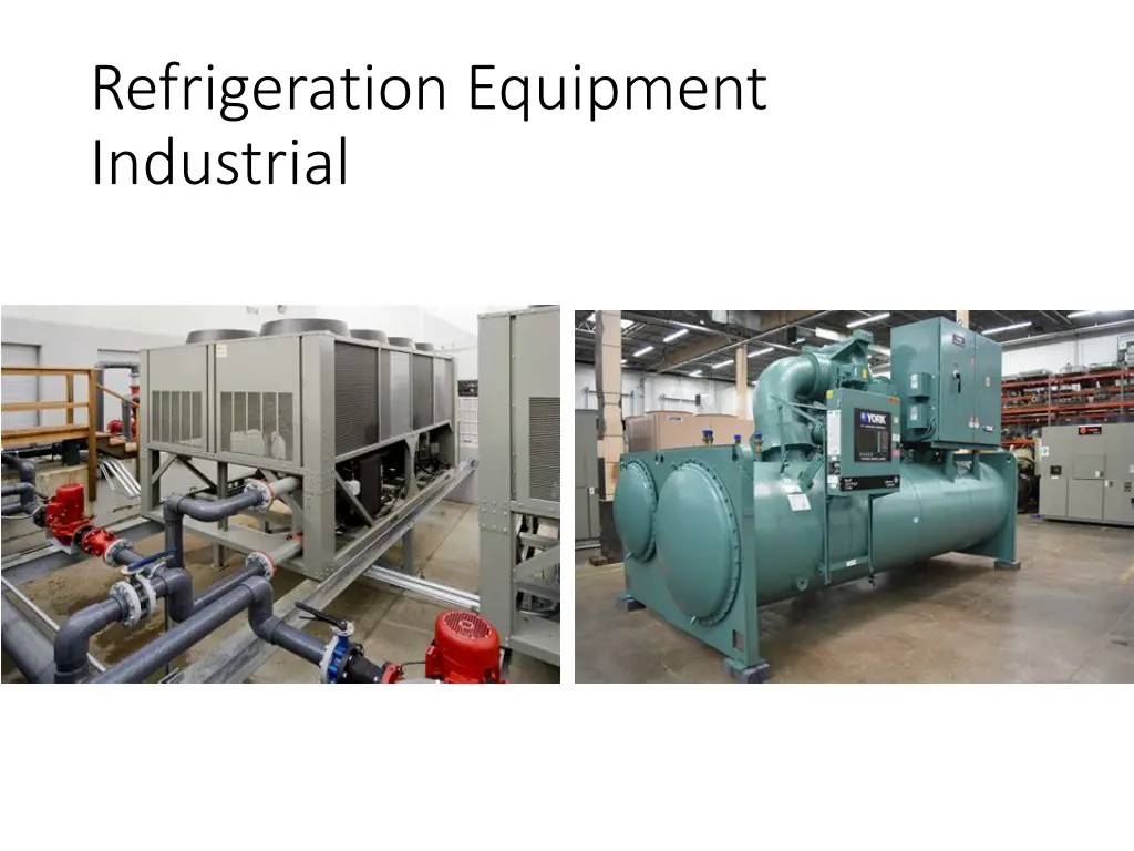 refrigeration equipment industrial