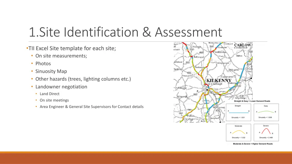 1 site identification assessment