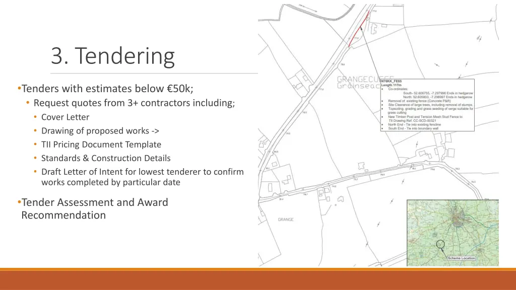 3 tendering