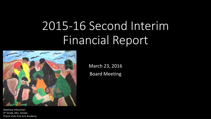 2015 16 second interim financial report