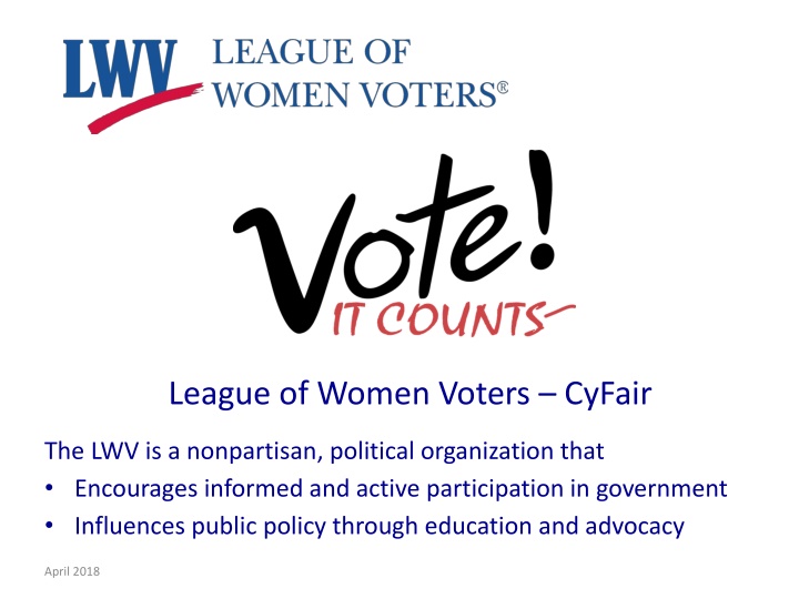 league of women voters cyfair