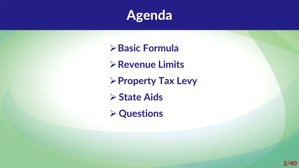 agenda