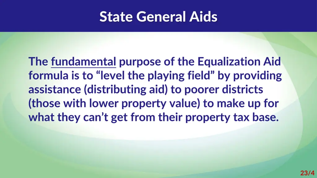 state general aids