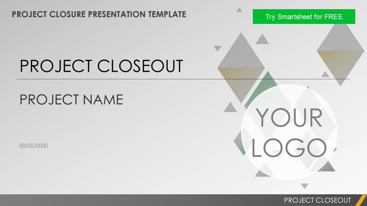 project closure presentation template