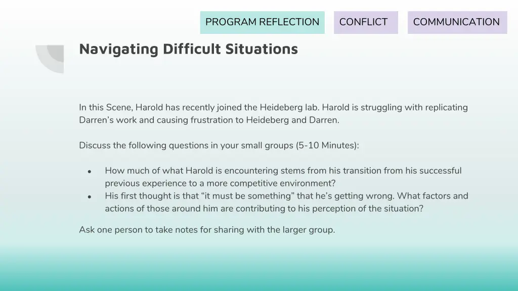 program reflection