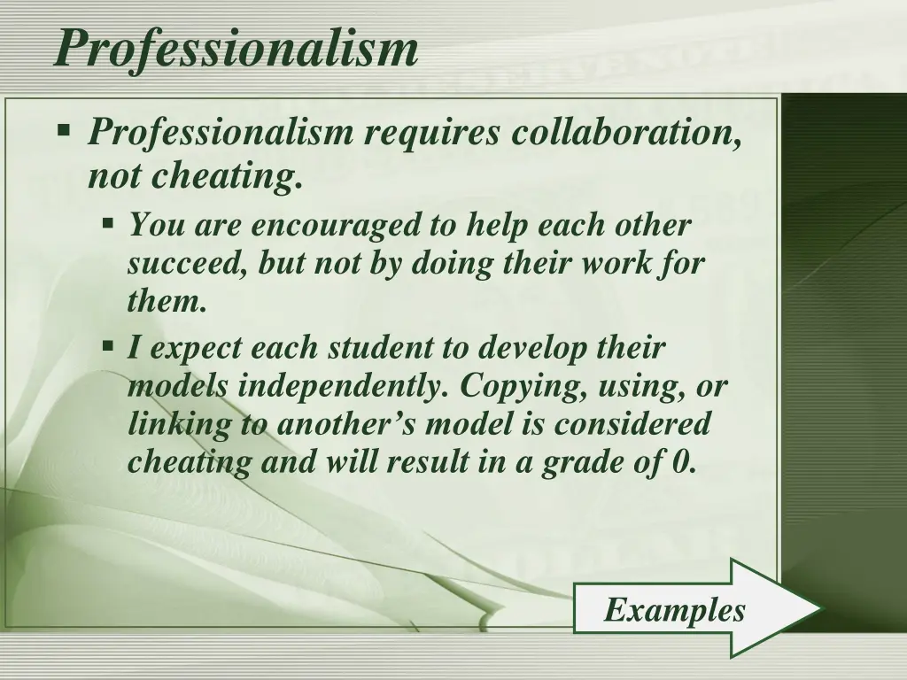 professionalism 1