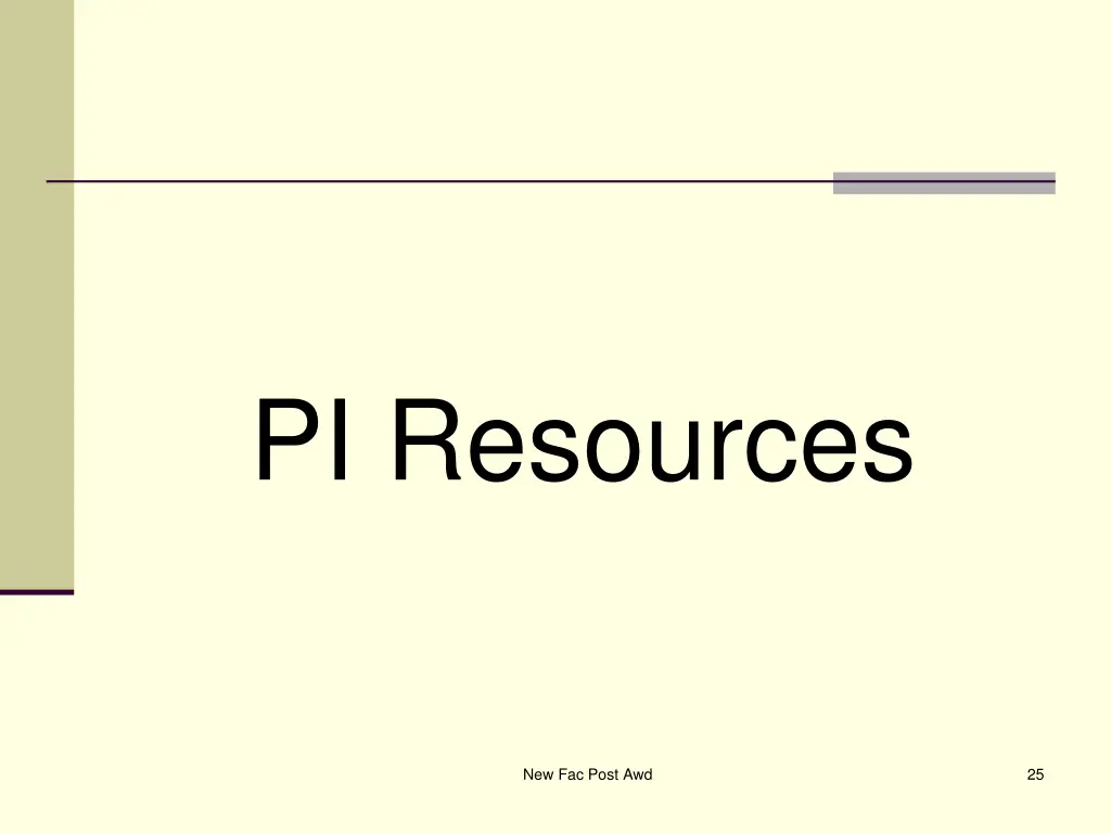 pi resources