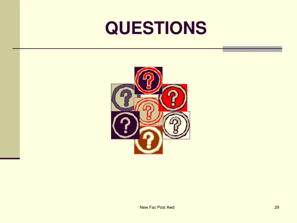 questions