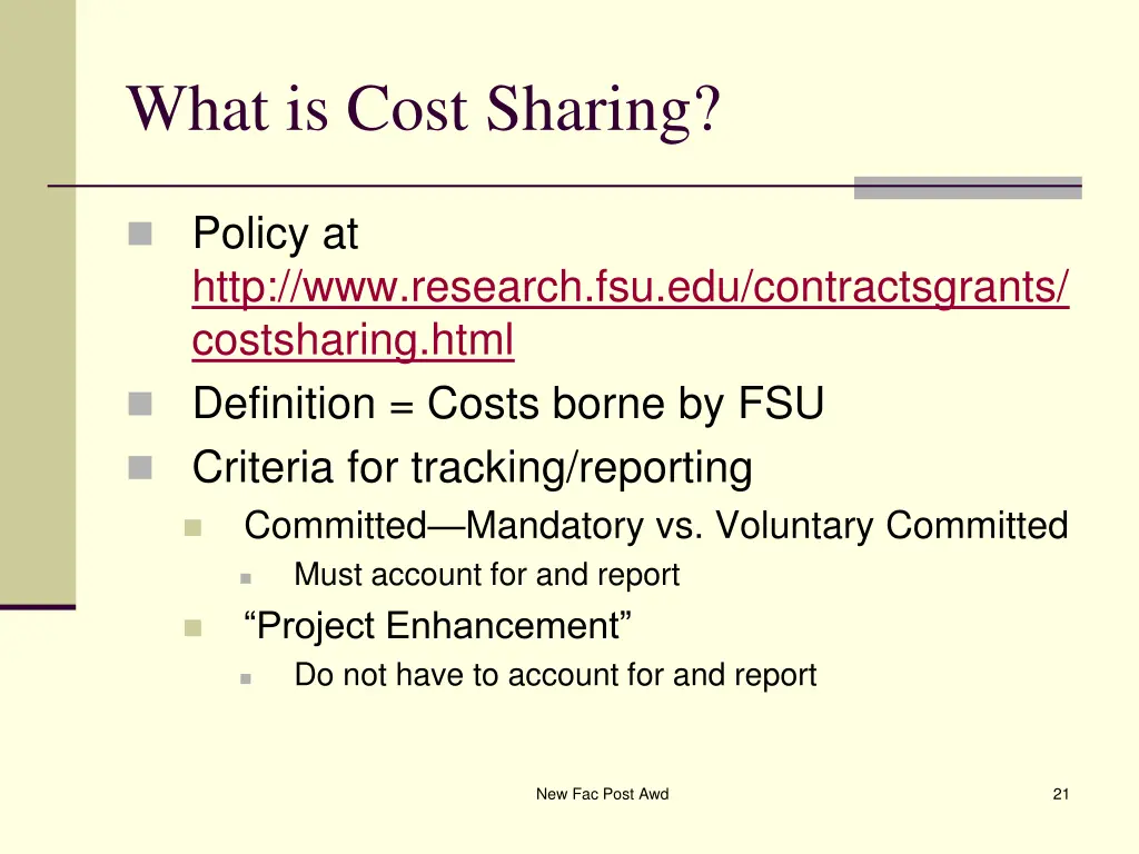 what is cost sharing
