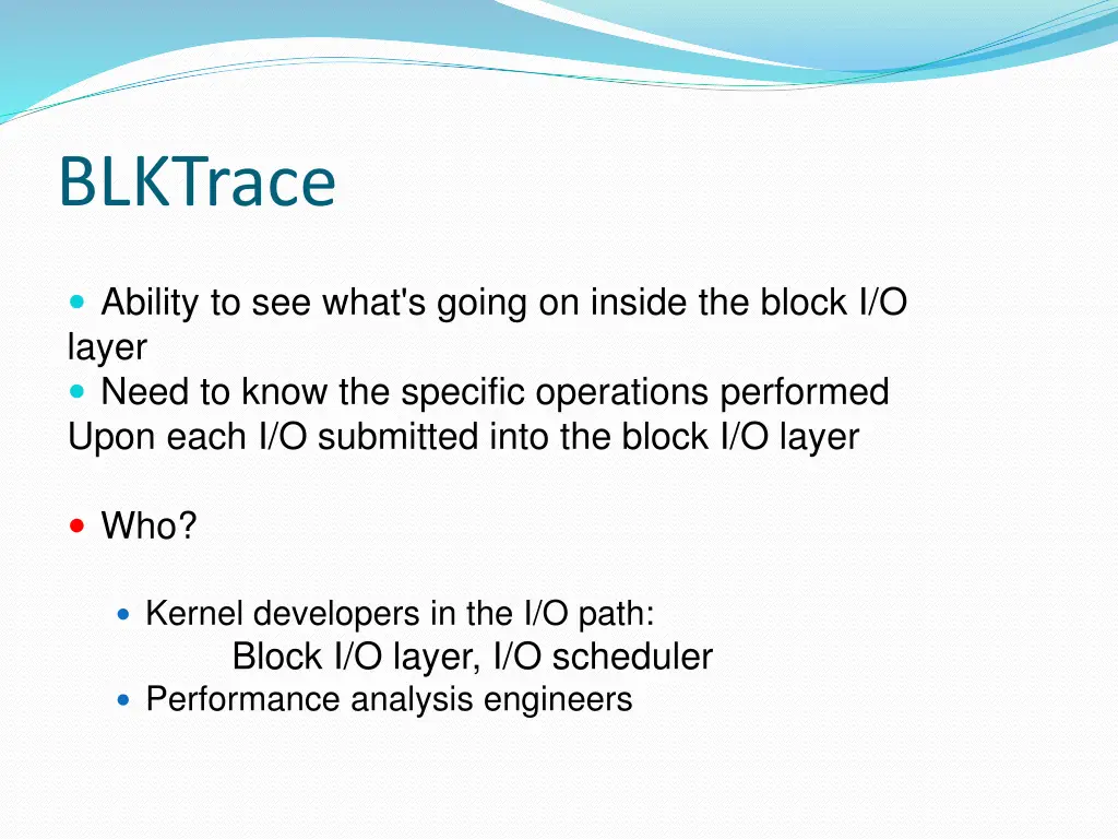 blktrace