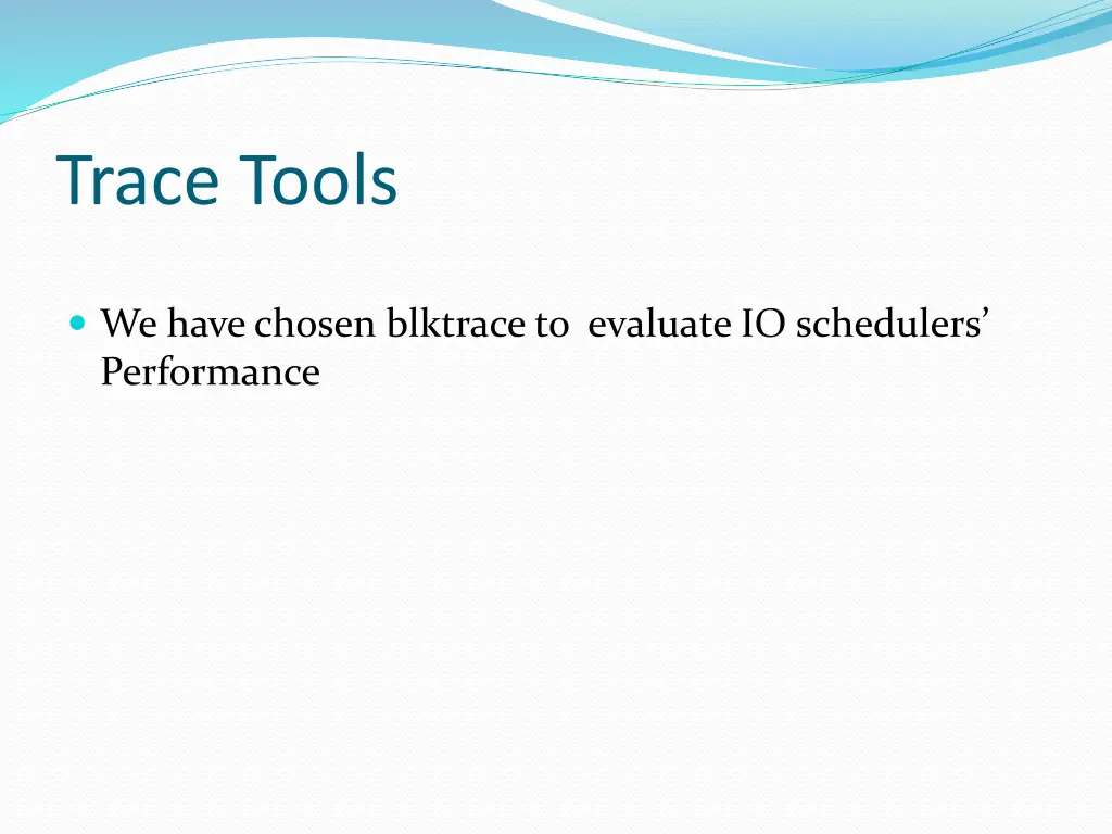 trace tools