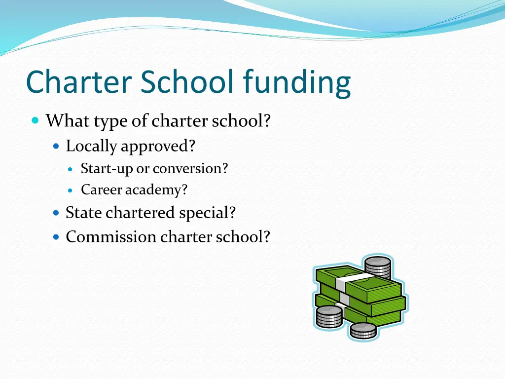 charter school funding