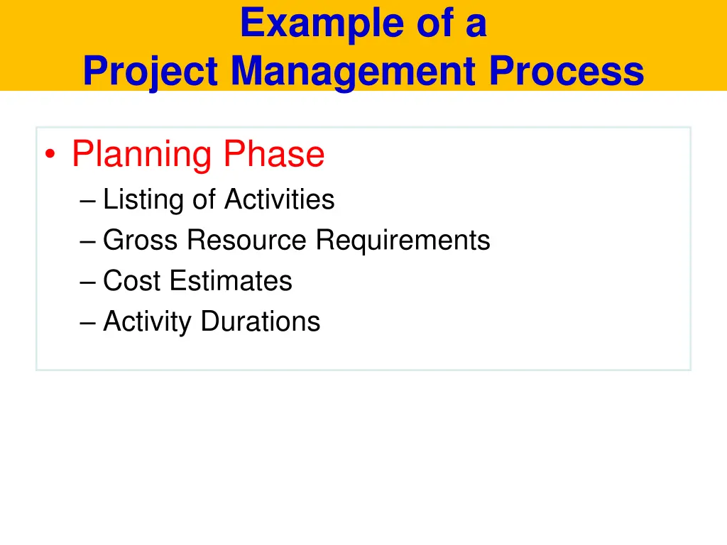 example of a