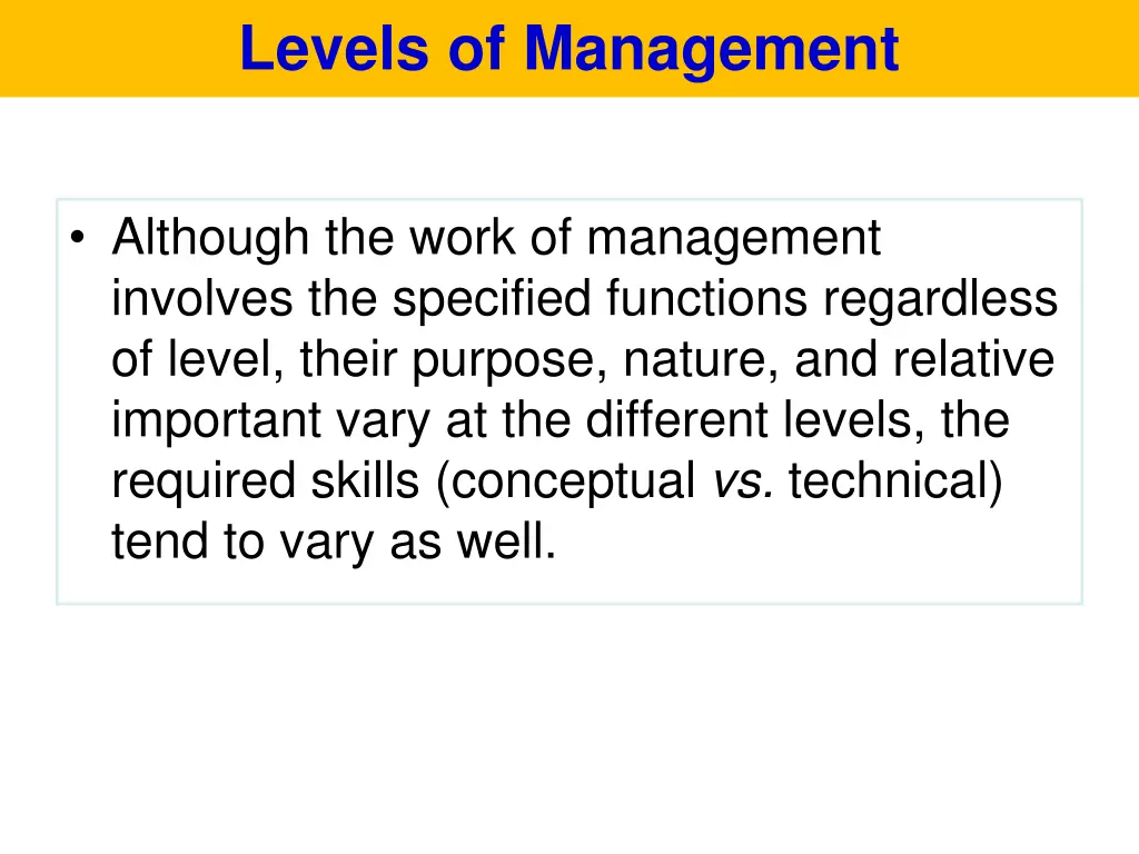levels of management 1