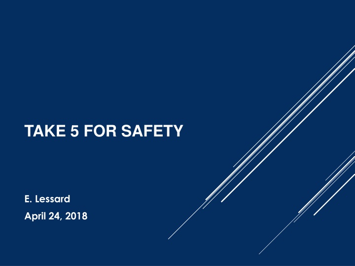 take 5 for safety