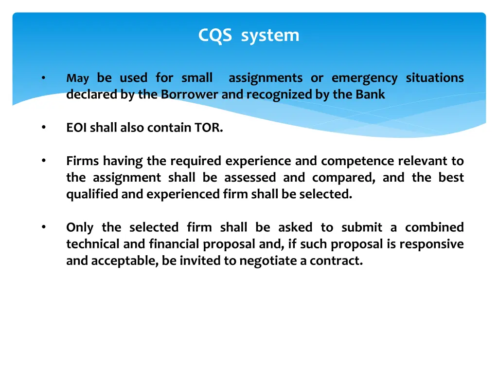 cqs system