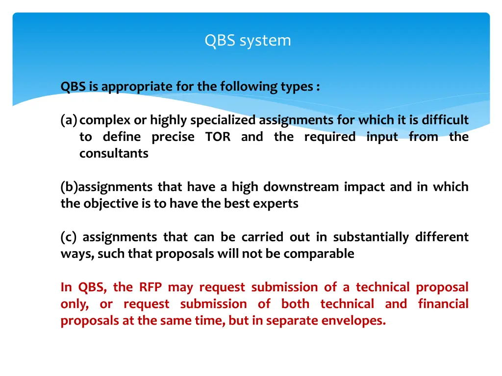 qbs system