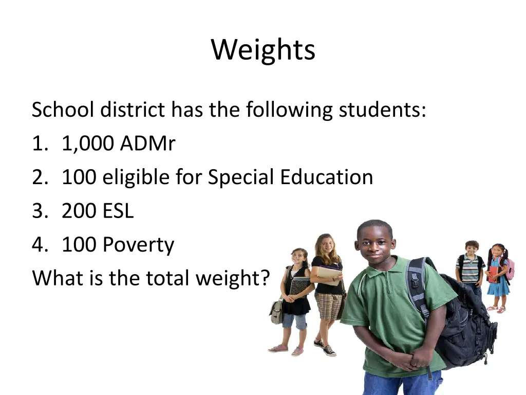 weights 1