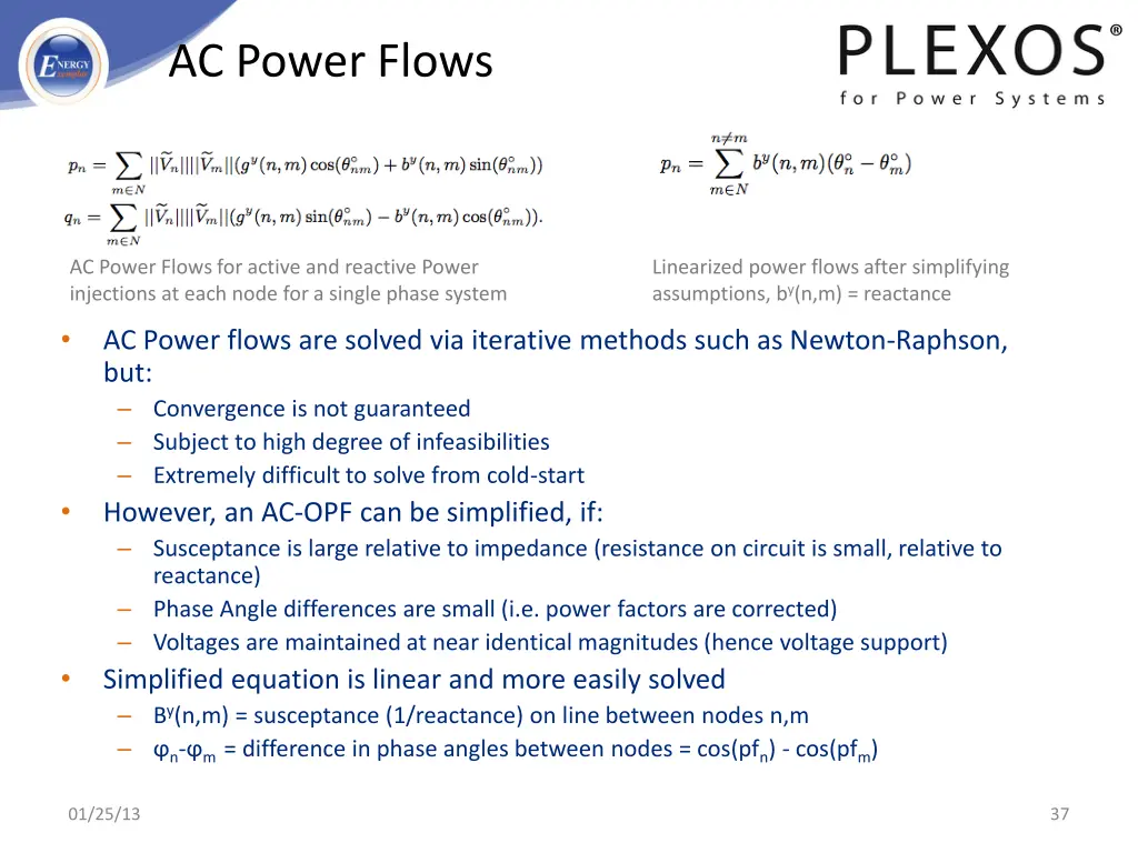 ac power flows