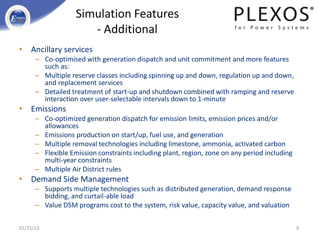 simulation features additional