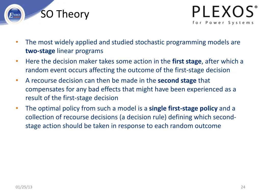so theory