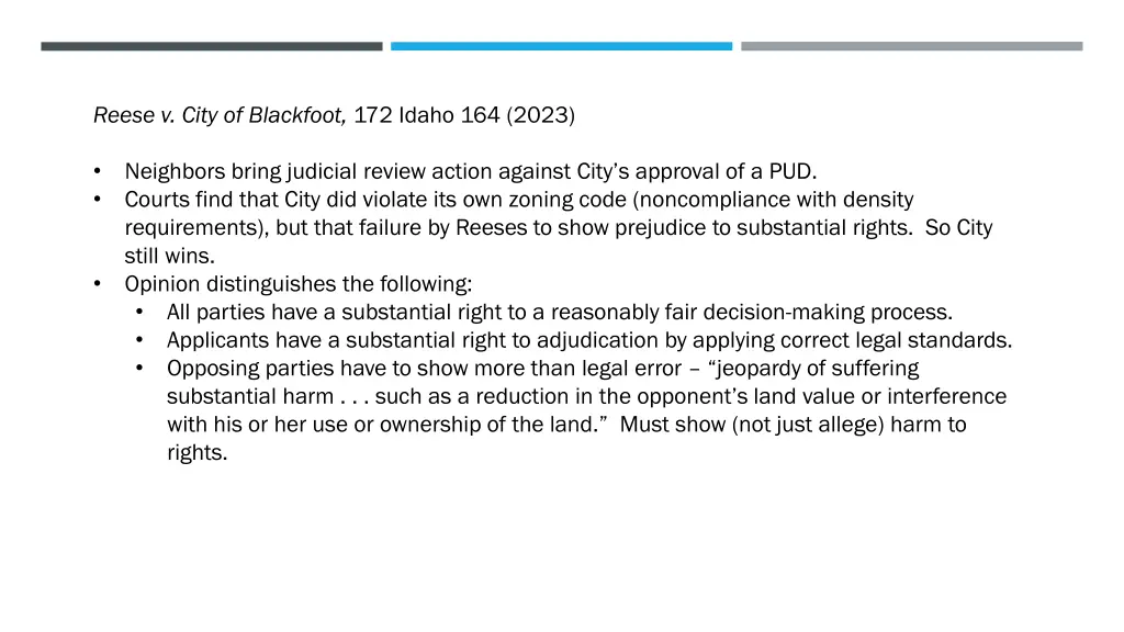 reese v city of blackfoot 172 idaho 164 2023