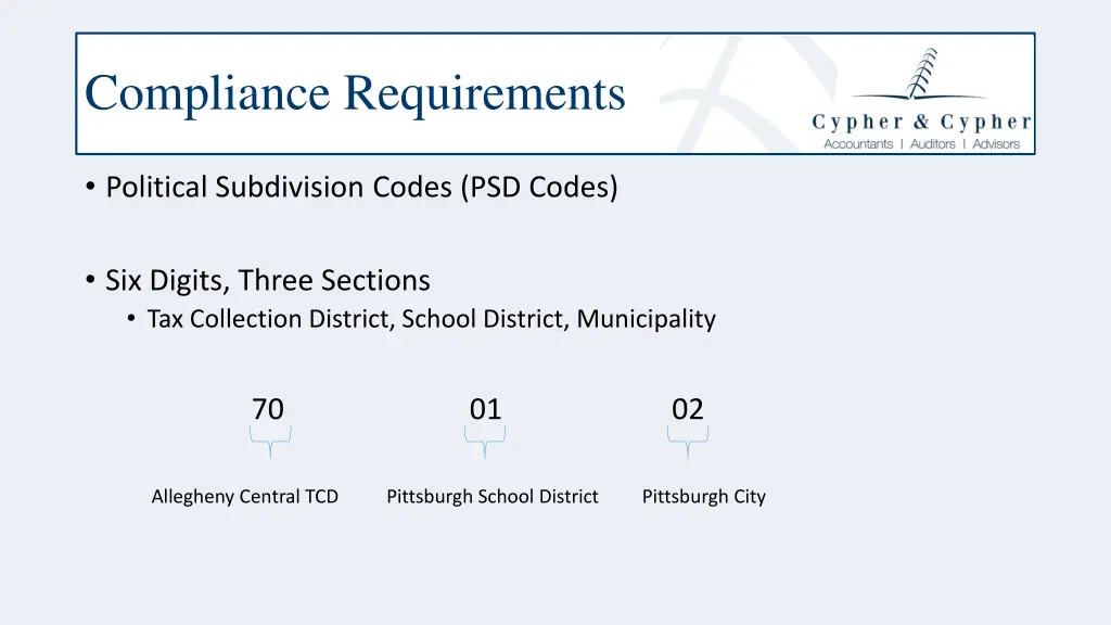 compliance requirements