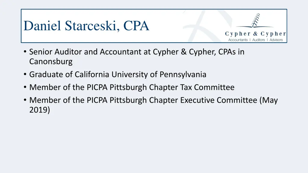 daniel starceski cpa