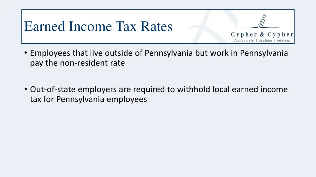 earned income tax rates 2