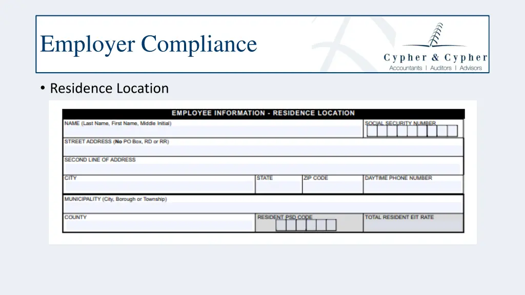 employer compliance