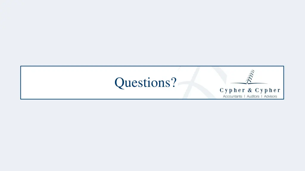 questions