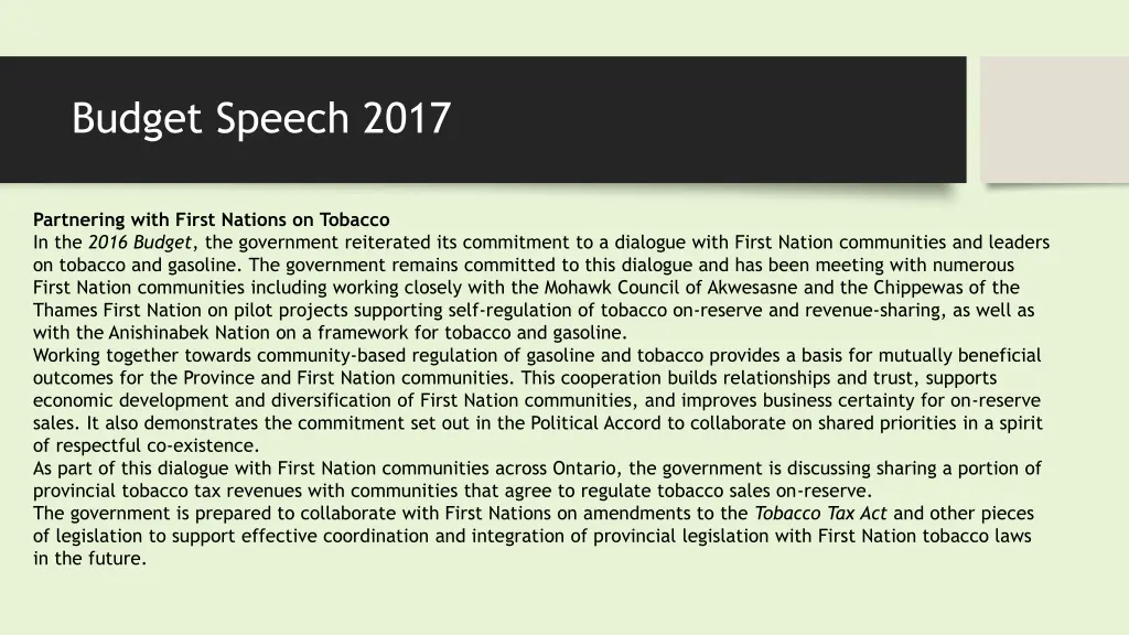 budget speech 2017